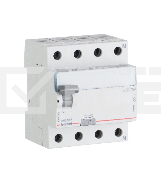 Выключатель дифференциального тока (УЗО) ВДТ TX3 4П 25A 30MA -AC ВДТ TX3 4П 25A 30MA -AC