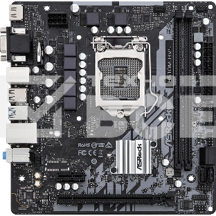 Материнская плата ASRock H510M-HVS R2.0, LGA 1200, Intel H510, 2xDDR4, 4xSATA, 1xPCIe 4.0 x16, 1xPCIe x1, 1xHDMI, 1xVGA, 1x 1Gb LAN, 2xUSB-A 3.2 Gen 1, 4xUSB 2.0, 3x3.5 мм, 7.1, mATX