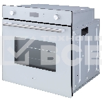 Духовой шкаф встраиваемый полноразмерный Evelux EO 650 PW, 60 см, 9 режимов, 70л, белое стекло, фото7