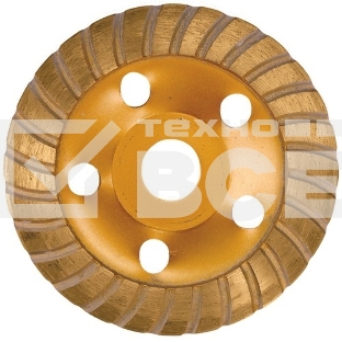 Чашка шлифовальная Matrix чашка алмазная зачистная 125мм turbo