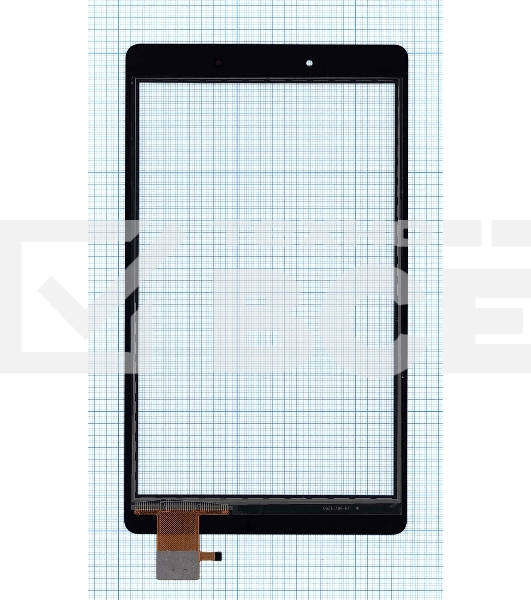 Сенсорное стекло (тачскрин) для Samsung Galaxy Tab A 8.0 Kids Edition SM-T290KID (2019), черное