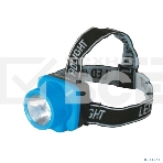 Фонарь ULTRAFLASH LED5374фонарь налобн аккум 220В. голубой. 0.4 ВаттLED. 1 реж. пласт. бокс, фото3