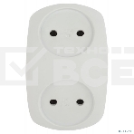 Разветвитель ЭРА 2-м SPx-2-W без заземл. 10А бел., фото3