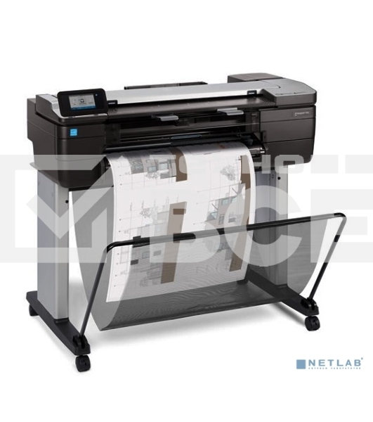 Плоттер струйный HP DesignJet T830 MFP (F9A28D), A1, 24