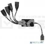 Разветвитель USB 2.0 Buro BU-HUB4-0.3-U2.0-Splitter 4порт. черный, фото3