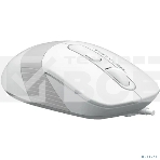 Мышь проводная A4Tech Fstyler FM10S белый/серый, 1600 dpi, USB, кнопки - 4, фото3