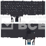 Клавиатура для ноутбука Dell Latitude E5550 E5570 черная без рамки с подсветкой (гор. Enter), фото2