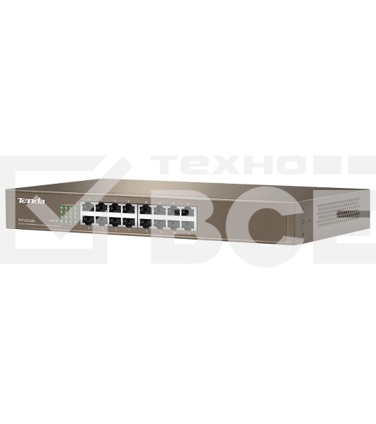 Коммутатор 16PORT 10/100M TEF1016D TENDA