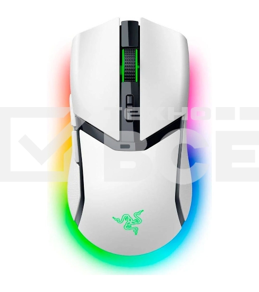 Мышь беспроводная/проводная Razer Cobra Pro белый, 30000 dpi, радиоканал, Bluetooth, USB, кнопки - 8
