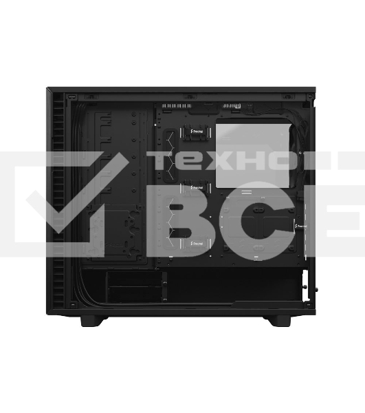 Корпус Fractal Design DEFINE 7 BLACK - DARK TG / mid tower / E-ATX / dark tint tempered glass / 3x140mm fans inc. / FD-C-DEF7A-03