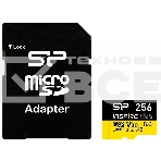 Флеш карта microSDXC 256Gb Silicon Power SP256GbSTXLA2V1NSP Inspire V30 A2 + adapter, фото4