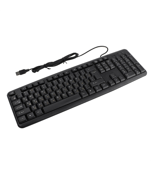 Клавиатура проводная ExeGate LY-331S (EX293971RUS), USB, черный