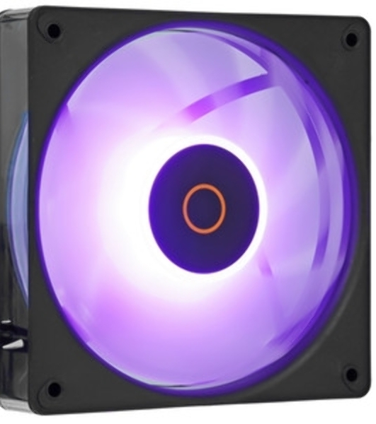 Вентилятор для корпуса Ocypus Gaммa F12 Elite BK ARGB 3 IN 1, 120x120x25мм, 4-PIN PWM, 600-1800 RPM, 26 DBA MAX, HYDRO BEARING