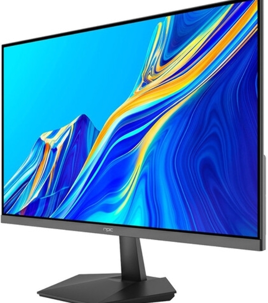 Монитор NPC MF2712-B 27' IPS 1920x1080, 100 Гц, 4 мс, 16:9, 300 кд/м2, 1xHDMI, 1хDP, 1xVGA, 1x3.5 мм, 3xUSB 3.2 Gen 1 Type-A, черный