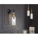 Светильник Ambrella light LH55271 BS/FR латунь/белый матовый E14 max 40W D65*1500, фото 1