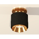 Светильник Ambrella Light XS7511120 SBK/PYG черный песок/золото желтое полированное MR16 GU5.3 (N7929, C7511, N7034), фото3