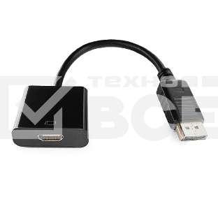 Переходник DisplayPort - HDMI Cablexpert A-DPM-HDMIF-002, 20M/19F, пакет