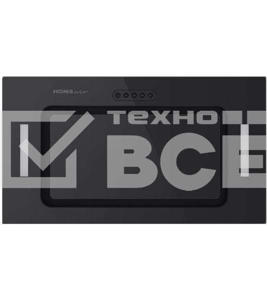 Вытяжка HOMSair Crocus Push 52 черный