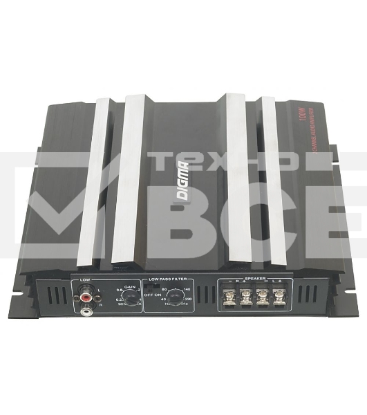 Усилитель автомобильный Digma DCP-200 двухканальный