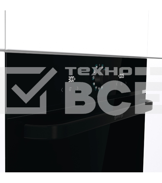 Духовой шкаф электрический Gorenje BOS67371SYB черный, встраиваемый