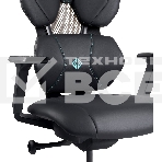 Кресло игровое GMNG GG-CH210B черный сиденье черный кожзам с подголов. крестов. пластик черный пластик черный, фото10