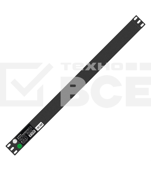 Блок розеток вертикальный ExeGate ServerPro PDU-V120 Al-12S-EU2.5-SW (19