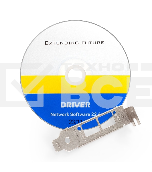 Сетевой адаптер ExeGate EXE-82576-F2 (PCI-E x1 v2.0, порты 2xSFP, 10/100/1000Mbps, Gigabit Server NIC Intel Chipset 82576-F2)