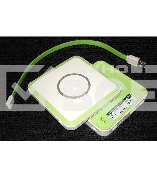 Портативный аккумулятор G-POWER STX6000II J32II на 5000mAh с QI модулем