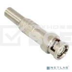 Разъем BNC штекер под винт с пружиной, металл Falcon Eye BNC-A, фото 1