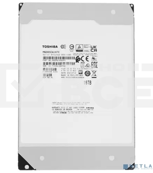 Жесткий диск Toshiba HDD  SAS 16Tb 3.5
