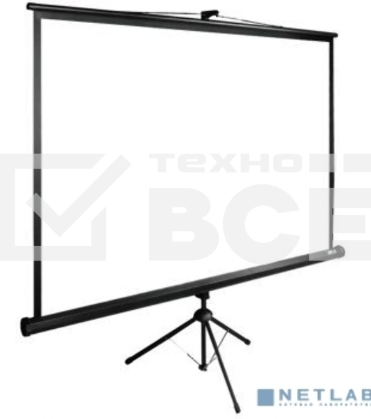 Экран Cactus 150x200см TriExpert CS-PSTE-200х150-BK 4:3 напольный рулонный