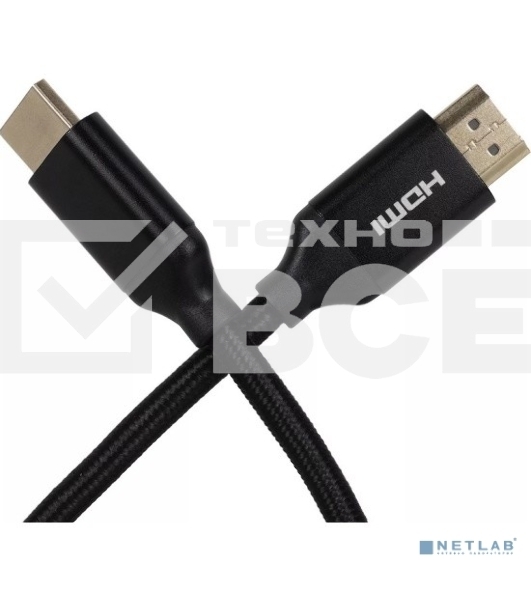Кабель HDMI 19M/M ver 2.0, 1М, iOpen (light) ACG520BM-1.0