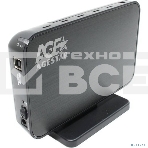 Внешний корпус для HDD AgeStar 3UB3A8-6G SATA II пластик/алюминий черный 3.5