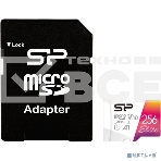 Флеш карта microSD 256GB Silicon Power Elite A1 microSDXC Class 10 UHS-I U3 100 Mb/s (SD адаптер), фото4