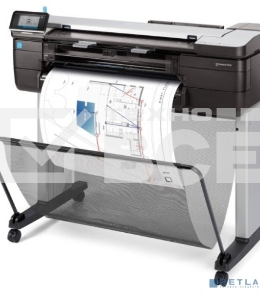 Плоттер струйный HP DesignJet T830 MFP (F9A28D), A1, 24
