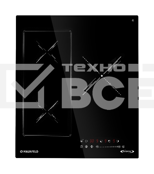 Индукционная варочная панель Maunfeld CVI453SBBKA Inverter
