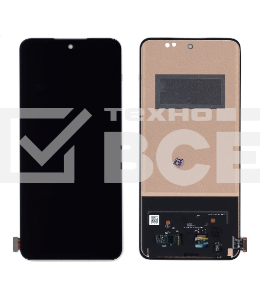 Дисплей для OnePlus Ace 2V, Nord 3 в сборе с тачскрином TFT черный