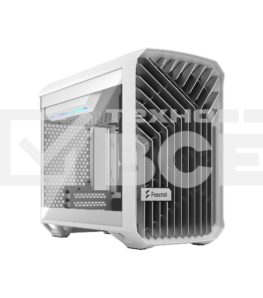 Компьютерный корпус Fractal Design Torrent Nano белый TG Clear Tint/FD-C-TOR1N-03