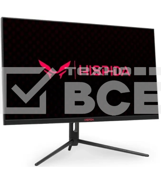 Монитор 27' NERPA HISPIDA GI27Q27HE IPS 2560x1440, 275 Гц, 1 мс, 16:9, 300 кд/м², 2xHDMI, 2xDP, FreeSync, Low Blue Light, черный