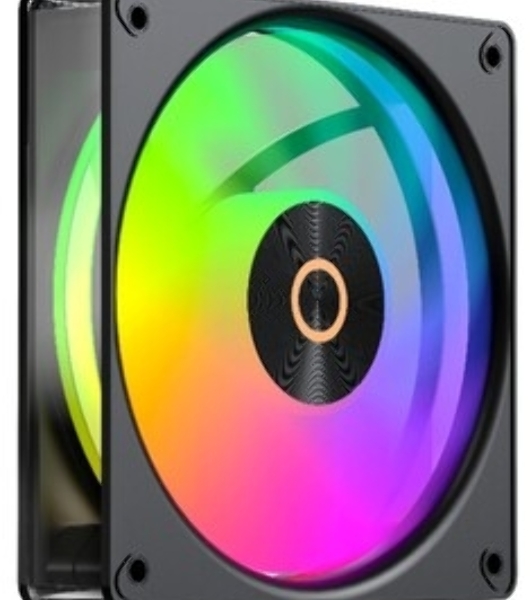 Вентилятор для корпуса Ocypus Gaммa F12 Elite BK ARGB 3 IN 1, 120x120x25мм, 4-PIN PWM, 600-1800 RPM, 26 DBA MAX, HYDRO BEARING