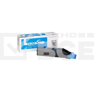 Картридж лазерный Kyocera TK-865C (1T02JZCEU0) голубой для TASKalfa 250ci/300ci 12000 стр.