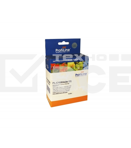 Картридж струйный PL-C1823A для принтеров HP DJ 7xxC/880C/890C/895Cxi/1120C/1125C/J1170C/1175C пигмент ProfiLine