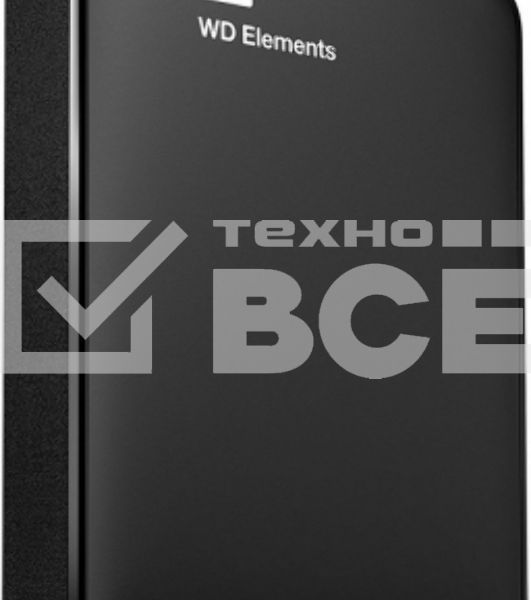 Внешний жесткий диск Western Digital Elements Portable WDBU6Y0040BBK-WESN 4ТБ 2,5