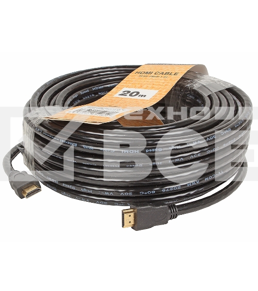 Кабель цифровой TV-COM HDMI19M to HDMI19M, V1.4+3D, 20m <CG150S-20M>