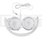 Наушники JBL накладные T500, 32 Ом, белый, фото4