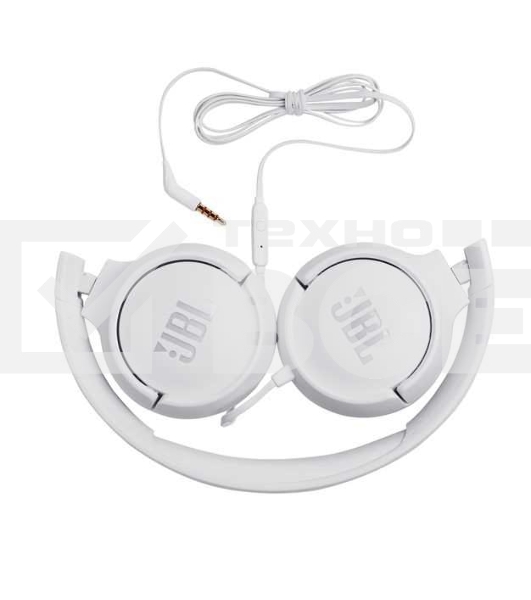 Наушники JBL накладные T500, 32 Ом, белый