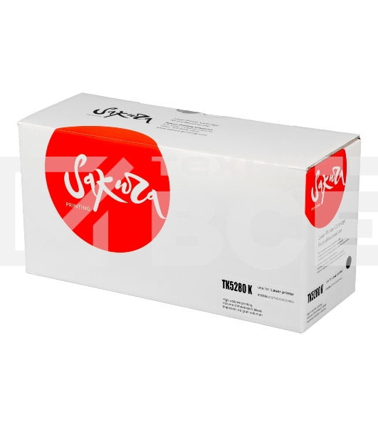 Картридж Sakura TK5280K для Kyocera Mita ECOSYS P6235cdn, черный, 13 000к.