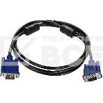 Кабель соединительный SVGA (15M/M) 1,8m 2 фильтра TV-COM <QCG120H-1.8M>, фото 1