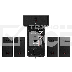 Аудиоколонки SVEN HT-210, черный, акустическая система 5.1, мощность (RMS):50Вт+5x15Вт, Bluetooth, Optical, Coaxial, FM-тюнер, USB/SD, дисплей, ПДУ, фото6