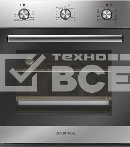 Встраиваемая электрическая духовка Darina 1U5 BDE 112 707 X3 серебристый